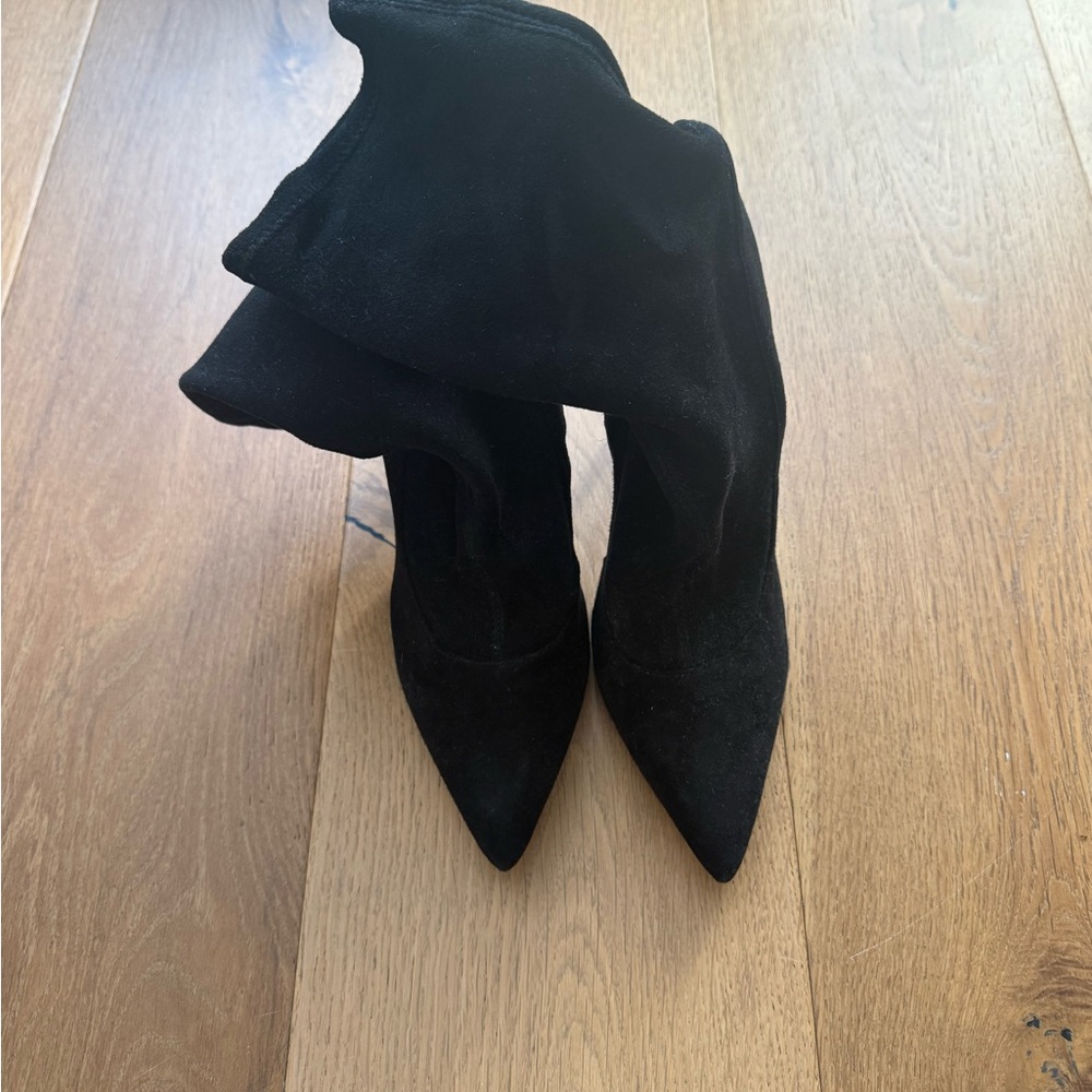 SCHUTZ Black Heeled Boots